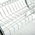 thumbnail image 4 of 2-Tier Multi-Fonctions en Acier Inoxydable Plat de Séchage Rack Tasse Égoutteuse Crépine, 4 of 8
