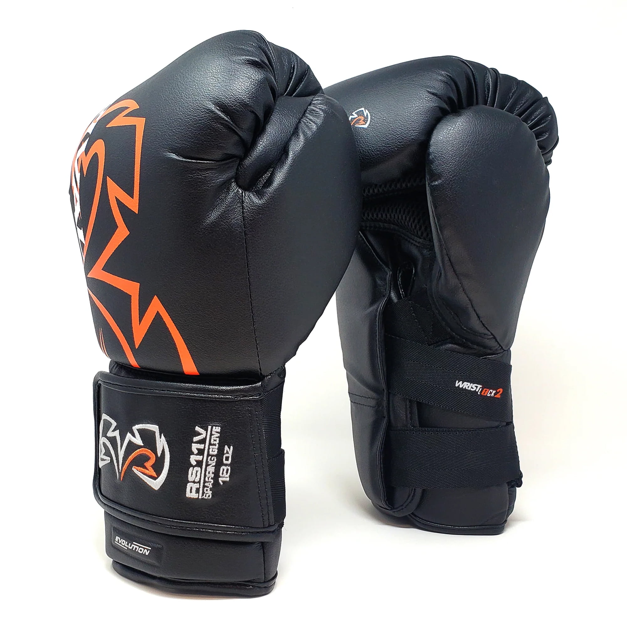 Rival Boxing Evolution Hook and Loop Sparring Gloves - 14 oz