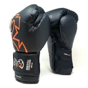 Rival Boxing Evolution Hook and Loop Sparring Gloves - 16 oz. - Black