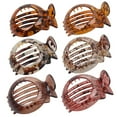 thumbnail image 7 of Unique Wide Large Hair Clip Ponytail Wide Hair Holder Barrettes Hair Adornment Hair Ornaments, 7 of 7