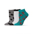 thumbnail image 3 of MeMoi 3 Pack Women's Crabs Bamboo Blend Low Cut Socks - Mens - Male, 3 of 4