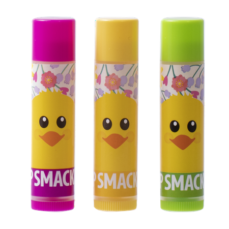 Easter Lip Balm Trio - Chick, Tulip Sundae, Lily Lemonade, Marshmallow Chick