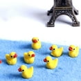 thumbnail image 6 of BESTSKY 100/200PCS Mini Rubber Ducks Miniature Resin Ducks Yellow Tiny Duckies, 6 of 7