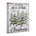 thumbnail image 3 of Stupell Industries Farmhouse White Christmas Forest Canvas Art, 30 x 40, by Creatif Belle, 3 of 8
