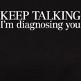 thumbnail image 3 of CafePress - Keep Talking Women's Dark T Shirt - Women's Traditional Fit Dark T-Shirt, 3 of 4