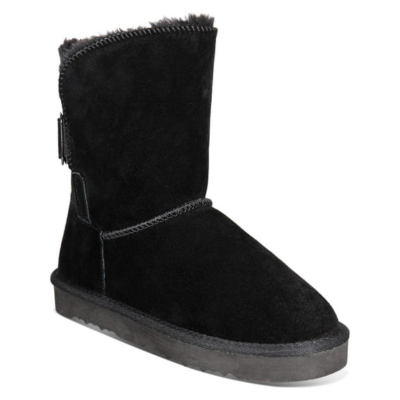 Style & Co. Womens Teenyy Suede Cold Weather Booties