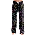 thumbnail image 2 of Halloween Pajamas Women Stretch Lounge Pants Comfy Pjs Sleep Bottoms Soft Pajama Pants Cute Trousers Loose Pants, 2 of 5