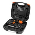 thumbnail image 4 of WEN 4V Max Lithium Ion Rechargeable Cordless Electric Screwdriver and Flashlight with Carrying Case and 40+ Accessories, 4 of 6