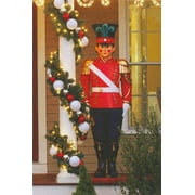 Giant Commercial Grade Fiberglass Toy Soldier Christmas Decoration Display 6'