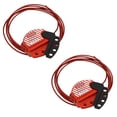 thumbnail image 1 of Cable Lock TAEGIQI Lockout Tagout U06, paquete de 2 unidades, acero inoxidable de 2,4 m, 1 of 7