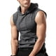 thumbnail image 1 of Camisas Sin Mangas Para Correr Con Sudadera Con Capucha,Camiseta Sin Mangas Con Capucha Para Hombres Sudaderas Con Capucha Para Gimnasio Sin Mangas Camiseta Sin Mangas Con Capucha Para Hombres Confeccionada Con Cuidado, 1 of 3