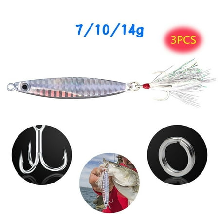 MesaSe 3 Pieces Of 3D Artificial Minnow Bait Fishing Tackle Crank Bait Hard Bait Swimming Bait 14G