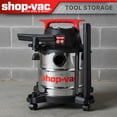 thumbnail image 5 of Shop-Vac® 6 Gallon Wet/Dry Vacuum, 5.0 Peak HP, Stainless Steel Tank, 5 of 16