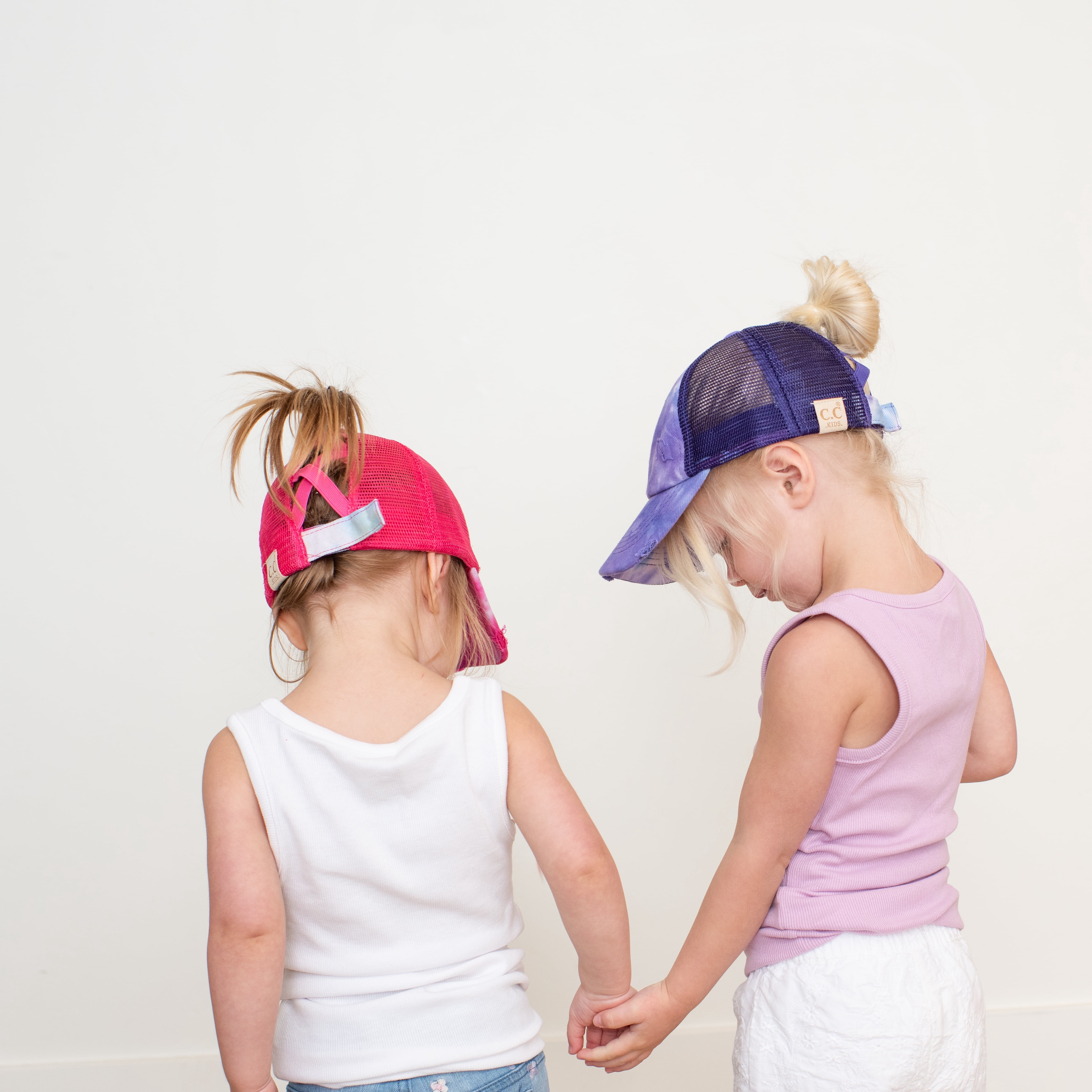 CC Kids Tie-Dye Criss-Cross Pony Cap