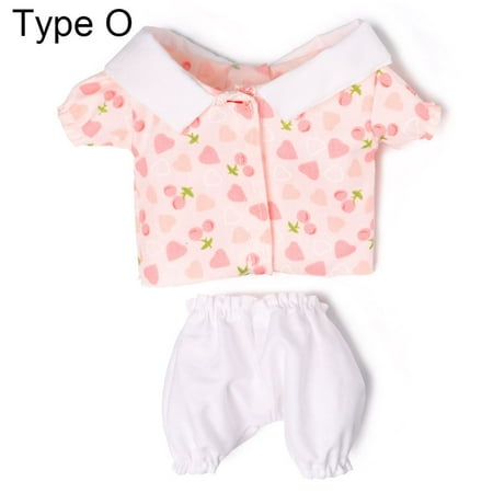 

For 20cm Mini Clothing Toys DIY Doll Dress Doll Clothes Pajama Suit Doll Skirt TYPE O