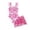 Z09-Hot Pink, variant on MUXiin Toddler Girl Swimsuit 4t Three Piece Floral Print Beachwear for Kids Quick Dry Comfortable Fit Pool Party Swimsuit Cute Girls' Bathing Suit for Water Parks