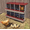 red, variant on Acekid 8 Compartment Metal Chicken Nesting Box for Laying Eggs, Rustproof Wall-mountable Roll Away Chicken Laying Boxes