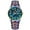 Rainbow Color, variant on Fashion Stainless Steel Watch – Colorful Finish, Quartz Movement & Date Window
