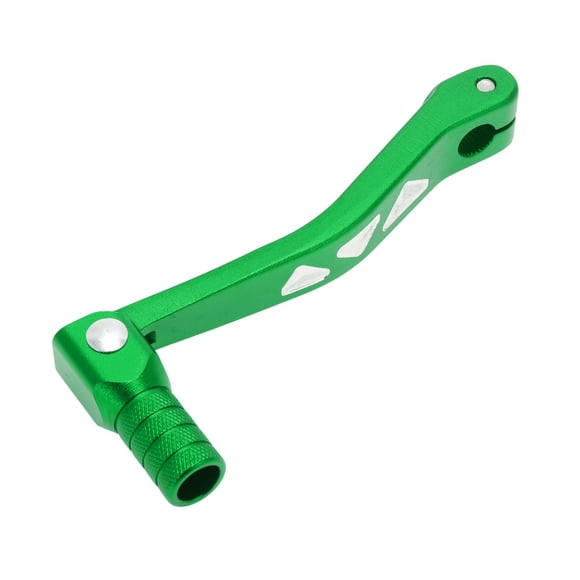 Levier de Levier de Vitesse Pliant pour Moto Kayo T4L en Alliage d'Aluminium Vert