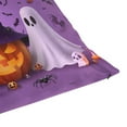 thumbnail image 7 of Ryvnso Pumpkins Ghost in Halloween Throw Pillow Covers Couch Pillowcases Decor for Bed Sofa 18" x 18", 7 of 7