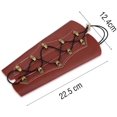 thumbnail image 2 of Yazoeia Adjustable Archery Arm Guard Protection with PU Leather, Lace up Closure Lightweight Hunting Target Shooting Adult Unisex Arm guards for athletic use CJC912-192468, 2 of 9