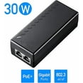 thumbnail image 2 of Cudy PoE200 Gigabit PoE Injector Adapter, 10/100/1000 Mbps, 30W, IEEE 802.3af/at Compliant, RJ45 Ethernet, up to 100 meters (325 feet), 2 of 6