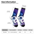 thumbnail image 4 of Lsque inside out 2 Printed Men's Crew Socks, Soft Durable Breathable Moisture-Wicking with Odor Control Cotton socks, 4 of 7