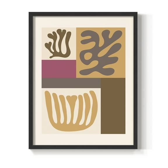 Matisse CCLVIII in Solid Wood 8 x 10 Framed Print
