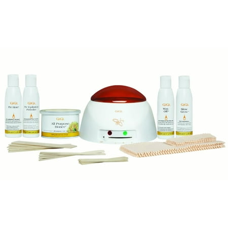 Gigi Microwave Sensitive Tweezeless Wax - GiGi Waxing Student Starter Set