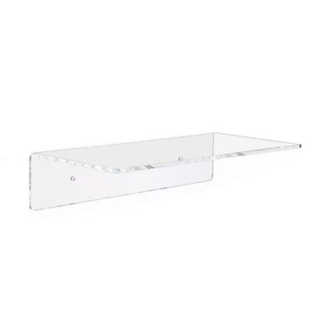 hejhncii Record Wall Shelf Acrylic Floating Shelves Clear Display Shelves Wall Mounted