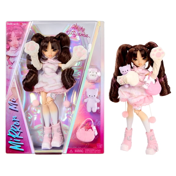 Mirror Mi Akiko Kittyama Fashion Doll with Accessories, Cozy Emotion Fantasy Doll