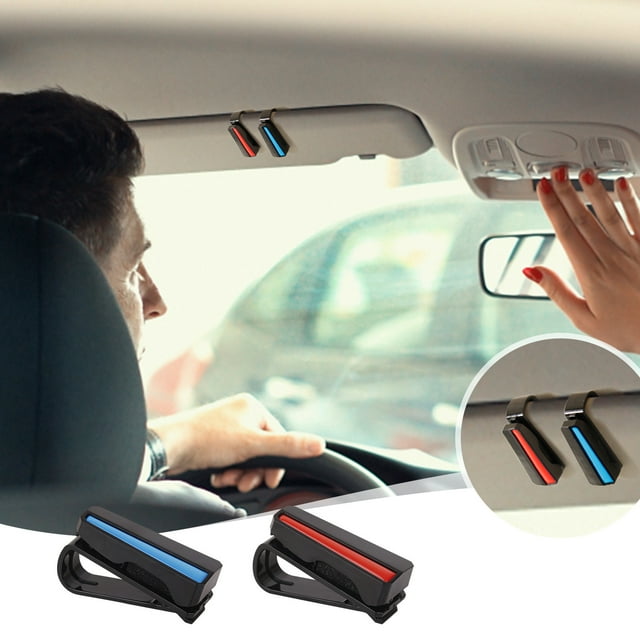 Vaidha Car Multi-function Glasses, Sunglasses/glasses/cards Are Not Misplaced, Easy To Take And Do Not Block The Line Of Sight, Car Bill Card
