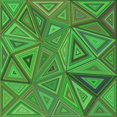 thumbnail image 1 of Ahgly Company Machine Washable Indoor Square Transitional Neon Green Area Rugs, 5' Square, 1 of 7