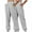 Gray, variant on BLVB 2PC Womens Sweatpants Casual Baggy High Waisted Joggers Sport Active Workout Lounge Trousers with Pockets