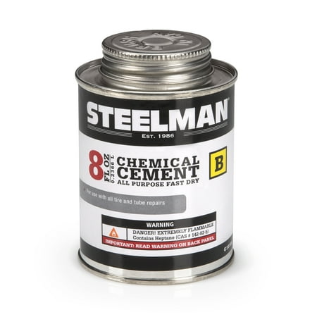 STEELMAN G10105 Chemical Vulcanizing Cement - 8oz. - Walmart.com