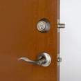 thumbnail image 4 of Satin Nickel Entry Door Lever and Single Cylinder Deadbolt Combo, 6-Way Universal Fit, 4 of 9