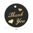 thumbnail image 6 of Dream Lifestyle 100Pcs/Set Hanging Tags Round Heart Pattern Paper Thank You Hanging Gift Tags Wedding Souvenirs, 6 of 8