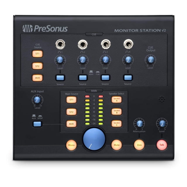 Estación de monitoreo PreSonus V2 de Studio Control Center
