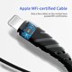 thumbnail image 1 of Cable cargador para iPhone, paquete de 3, 6 pies, OIITH [certificado M, 1 of 2