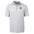 thumbnail image 2 of Men's Cutter & Buck Gray Baltimore Ravens Big & Tall Virtue Eco Pique Micro Stripe Recycled Polo, 2 of 3