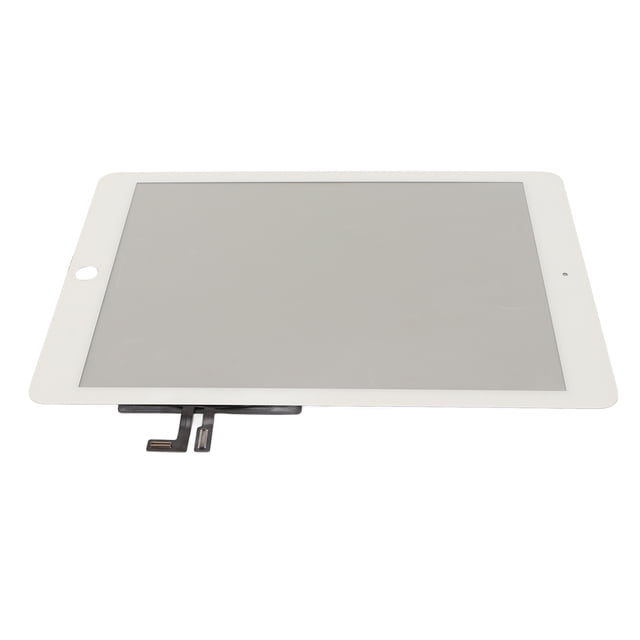 Reemplazo de pantalla táctil de Vidrio templado Bling Bling Pantalla digitalizadora blanca Para tableta IOS 5 2017
