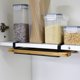 thumbnail image 5 of Estante de almacenamiento debajo del estante, soporte para tabla de cortar, organizador de cocina que ahorra espacio, gancho para colgar herramientas de cocina, 5 of 6