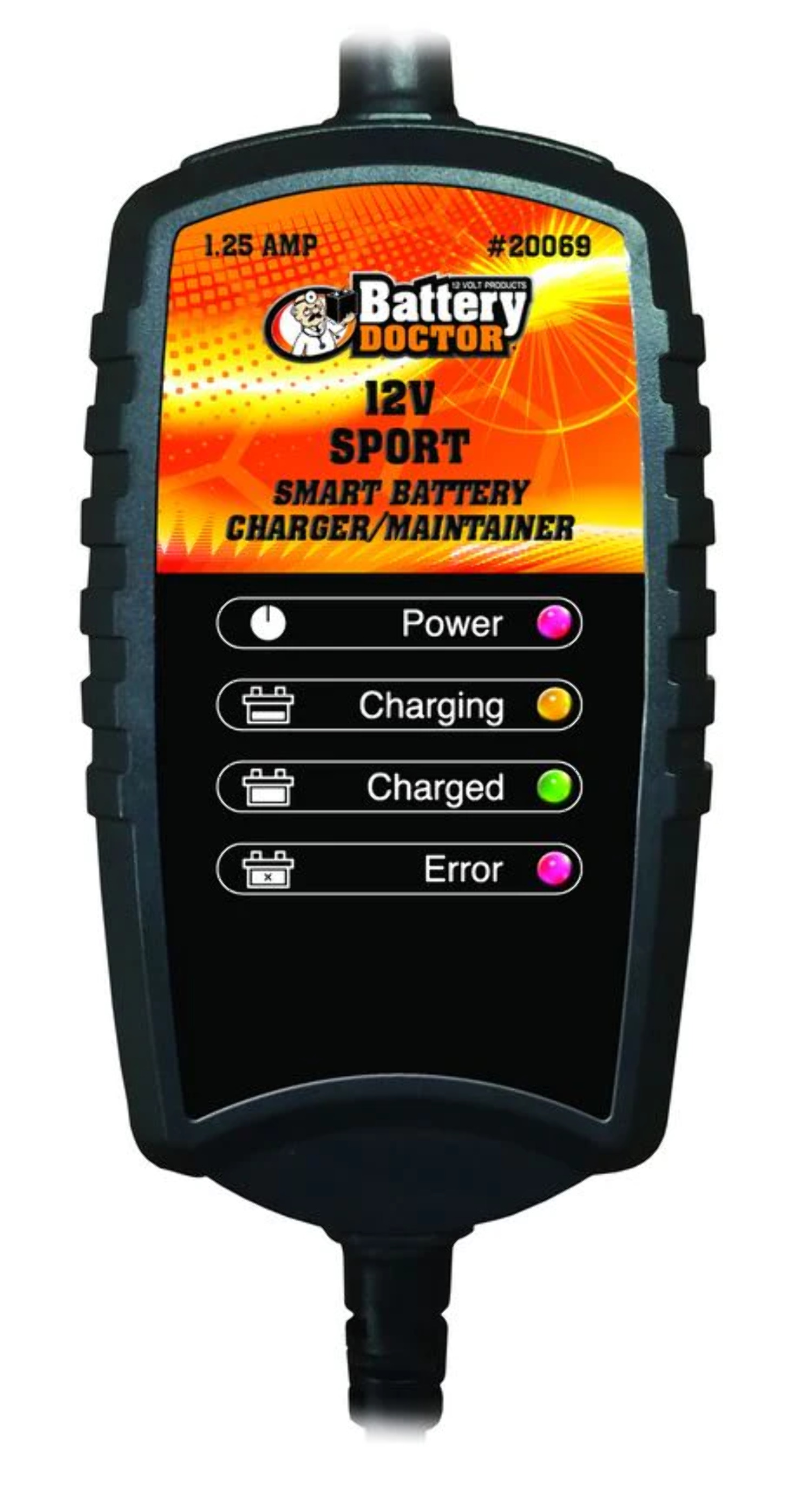 Battery Tender Plus 12V Battery Charger and Maintainer: 1.25 AMP Powersport Battery Charger and Maintainer for Motorcycles, ATVs, UTVs - Smart 12 Volt Automatic Float Charger - 021-0128 - image 3 of 9
