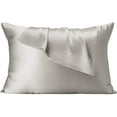 thumbnail image 1 of 100% Mulberry Silk Pillowcase for Hair and Skin,, 1 of 4