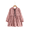 Pink, variant on LYMAYTER 2-8Y Girls Cute Floral Long Sleeve Cotton Midi Dress Pleated Lace Up Round Neck Spring Fall