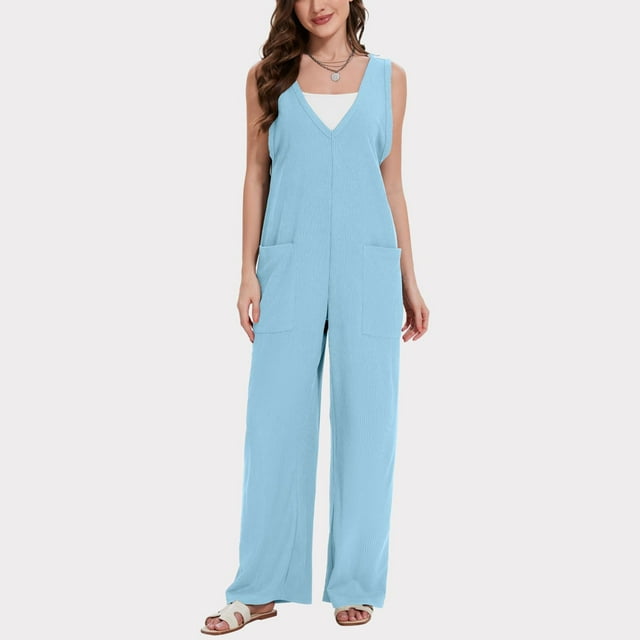 Vestido Corto para las Mujeres de Verano Casual Romper sin Mangas Atlético Mono, Poliéster Transpirable Ligero para la Playa, la Fiesta Y el Uso Diario