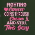 thumbnail image 5 of Wild Bobby, Fighting Cancer And Still Sexy, Breast Cancer Awareness, Men Premium Tri Blend Tee, Forest Green, Large, 5 of 5