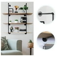 thumbnail image 4 of Wall-Mounted Shelf for Plumbing, Two-Piece Set, 4 of 6