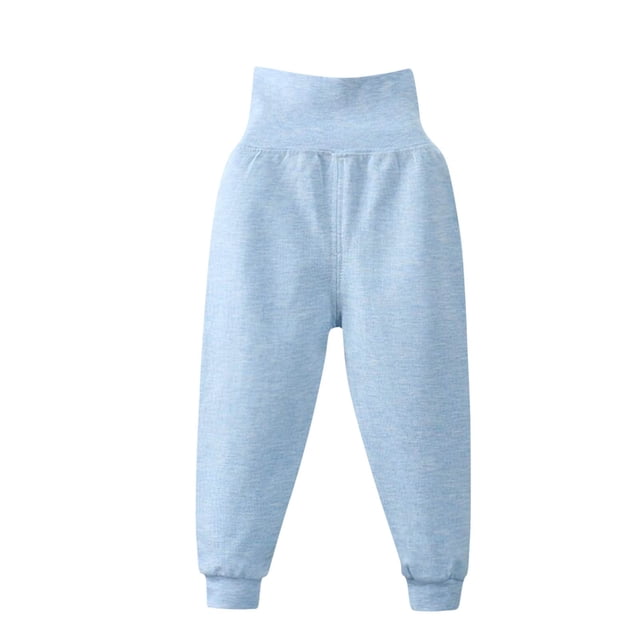 FAIWAD Pantalon Ample Unisexe Garçon Fille Taille Haute Épais Chaud Coton Décontracté Bas Resserré Joggers