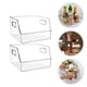 thumbnail image 5 of Organizador de cocina de 2 piezas, contenedor para servir alimentos, soporte para alimentos de cocina, caja transparente para almacenar verduras, 5 of 8